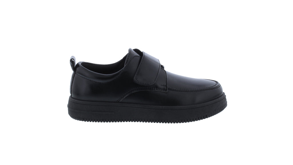 Boys Faux Leather Velcro Loafer