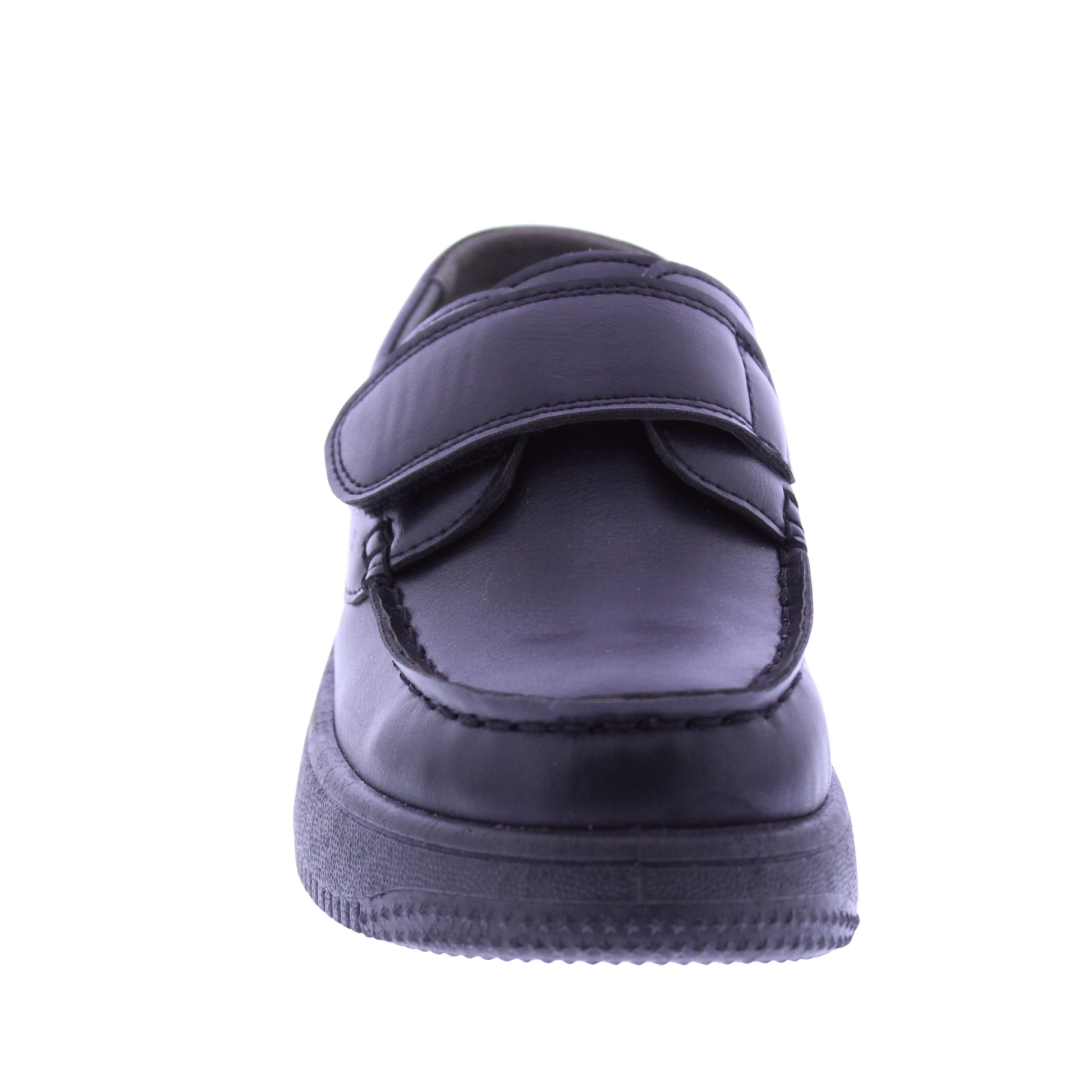 Boys Faux Leather Velcro Loafer
