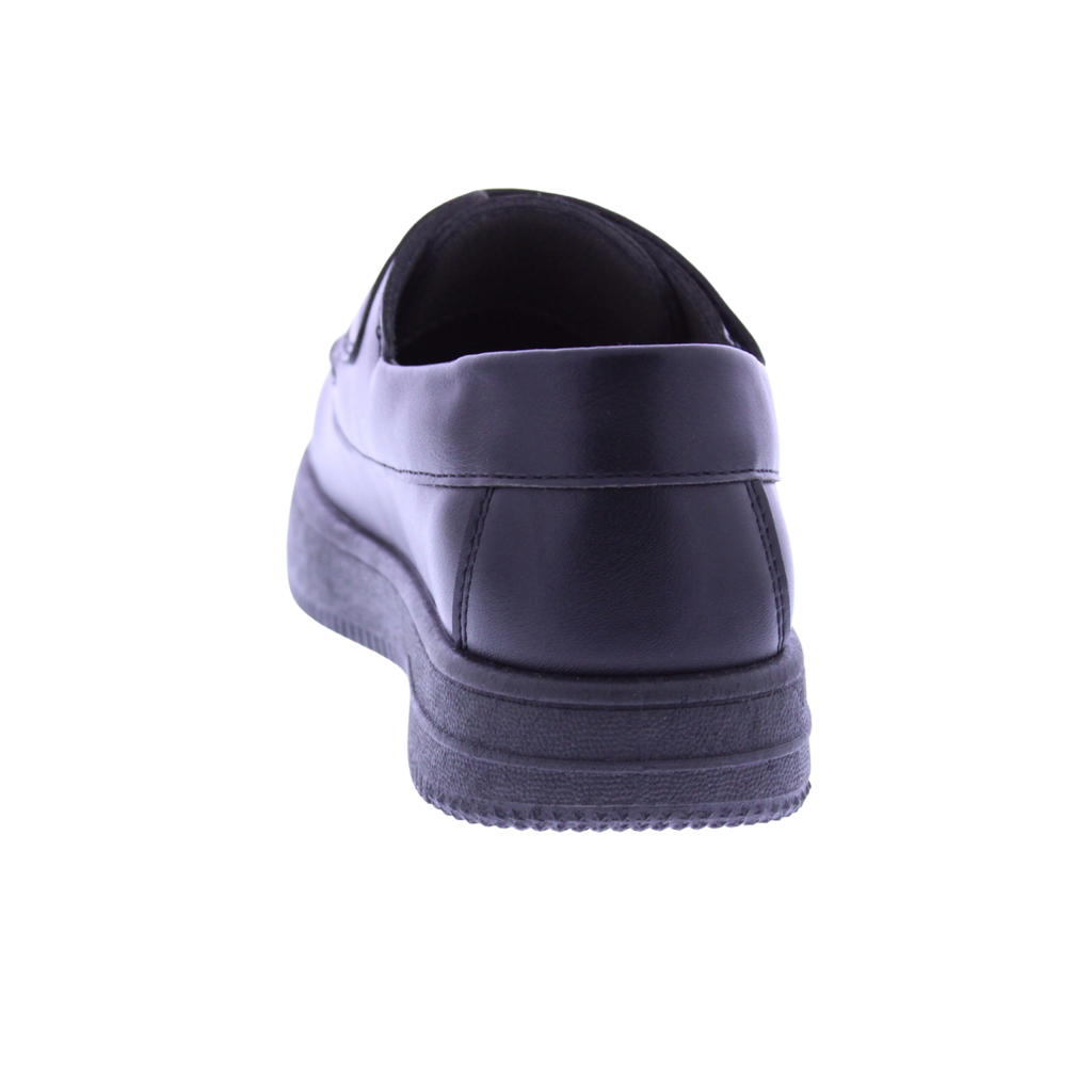 Boys Faux Leather Velcro Loafer