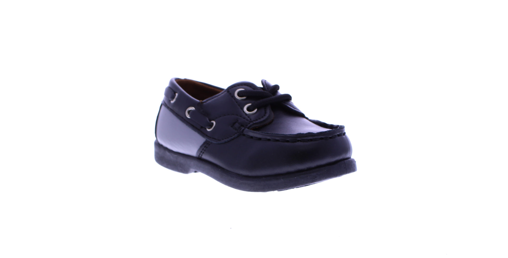 Boys Two Tone Lace Up Loafers