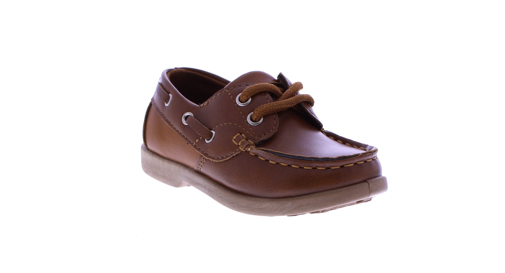 Boys Two Tone Lace Up Loafers