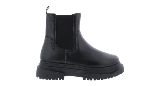 Kids Thick Outsole Zip Up Boot