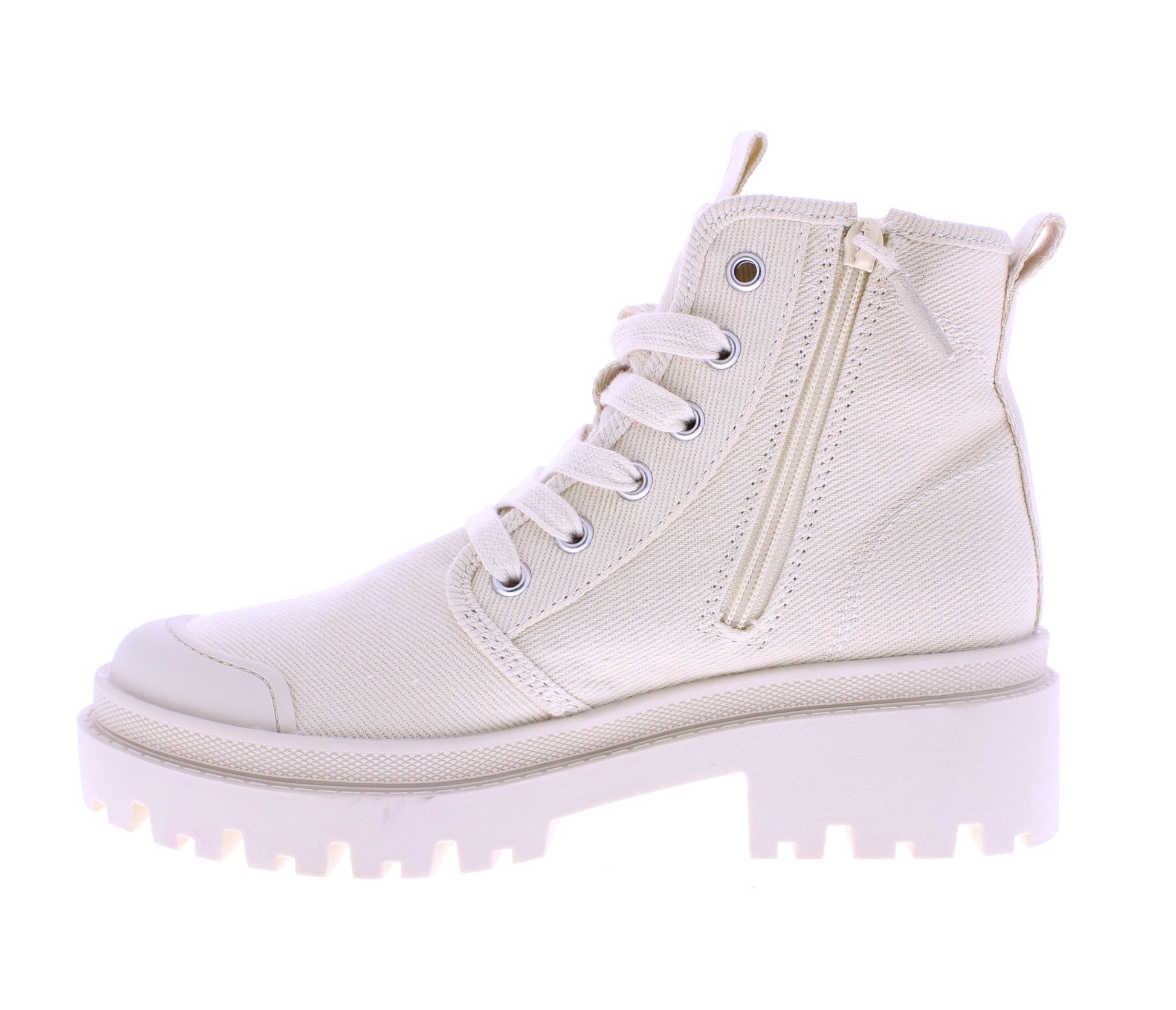 Kids Lace Up + Zipper Boot