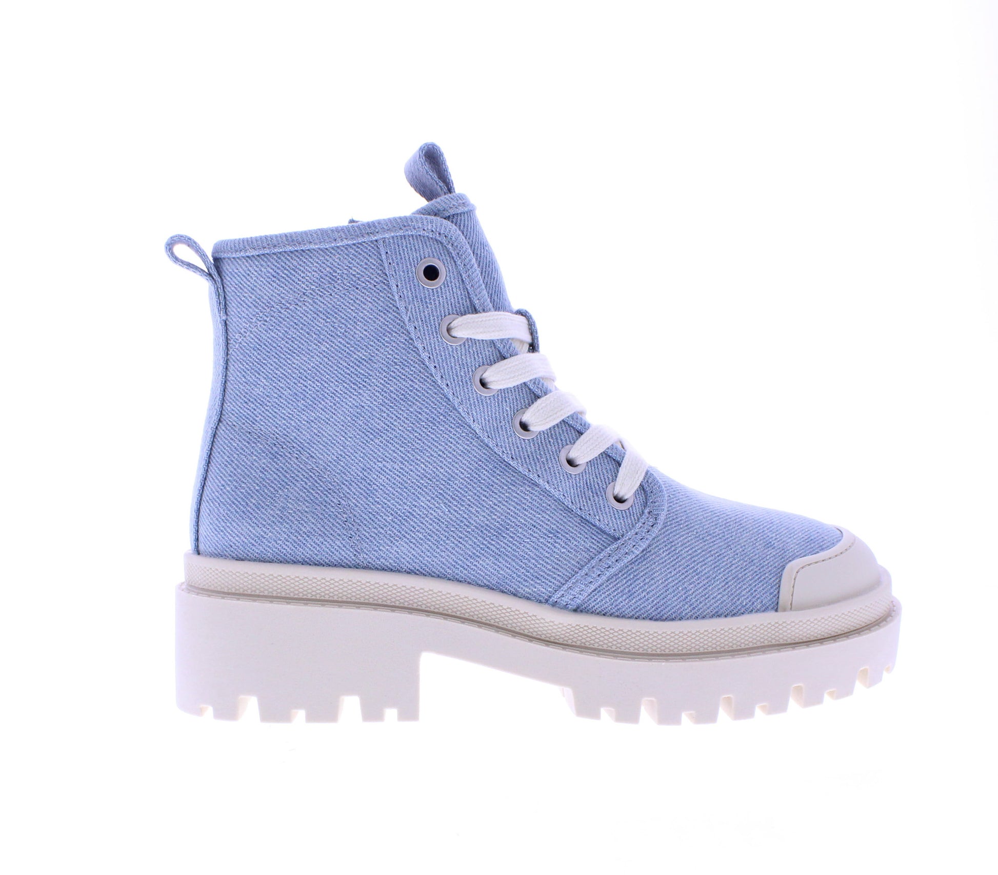 Kids Lace Up + Zipper Boot