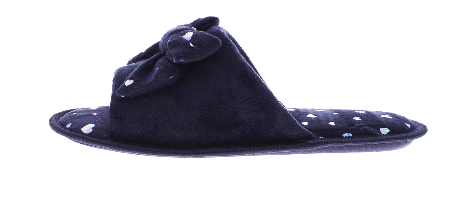 Women Open Toe Big Bow Slipper