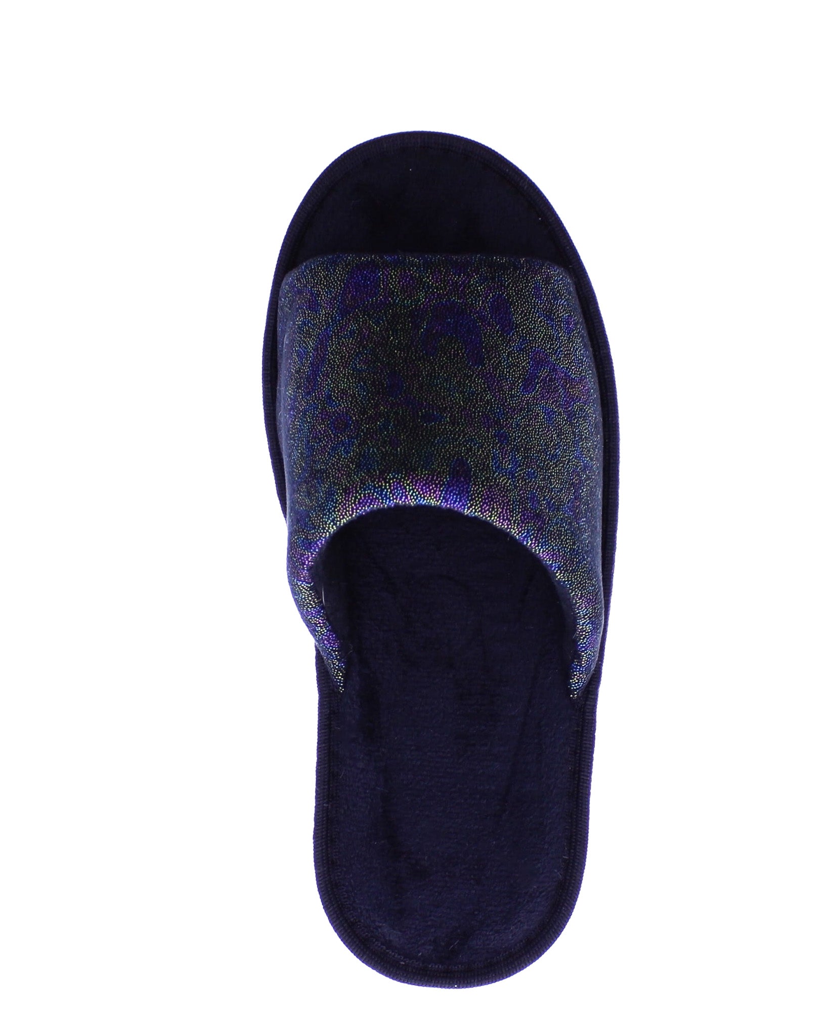 Women Iridescent Open Toe Slipper