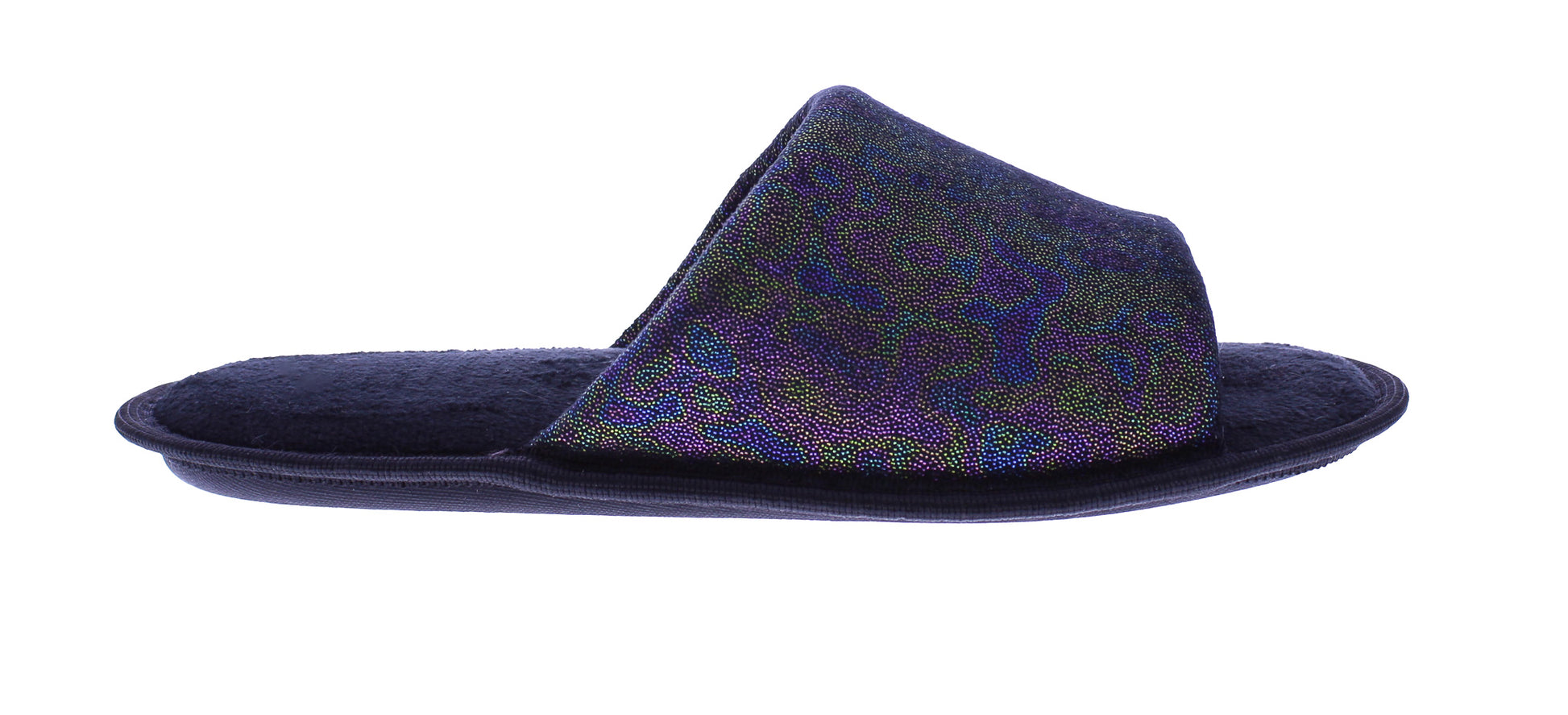 Women Iridescent Open Toe Slipper