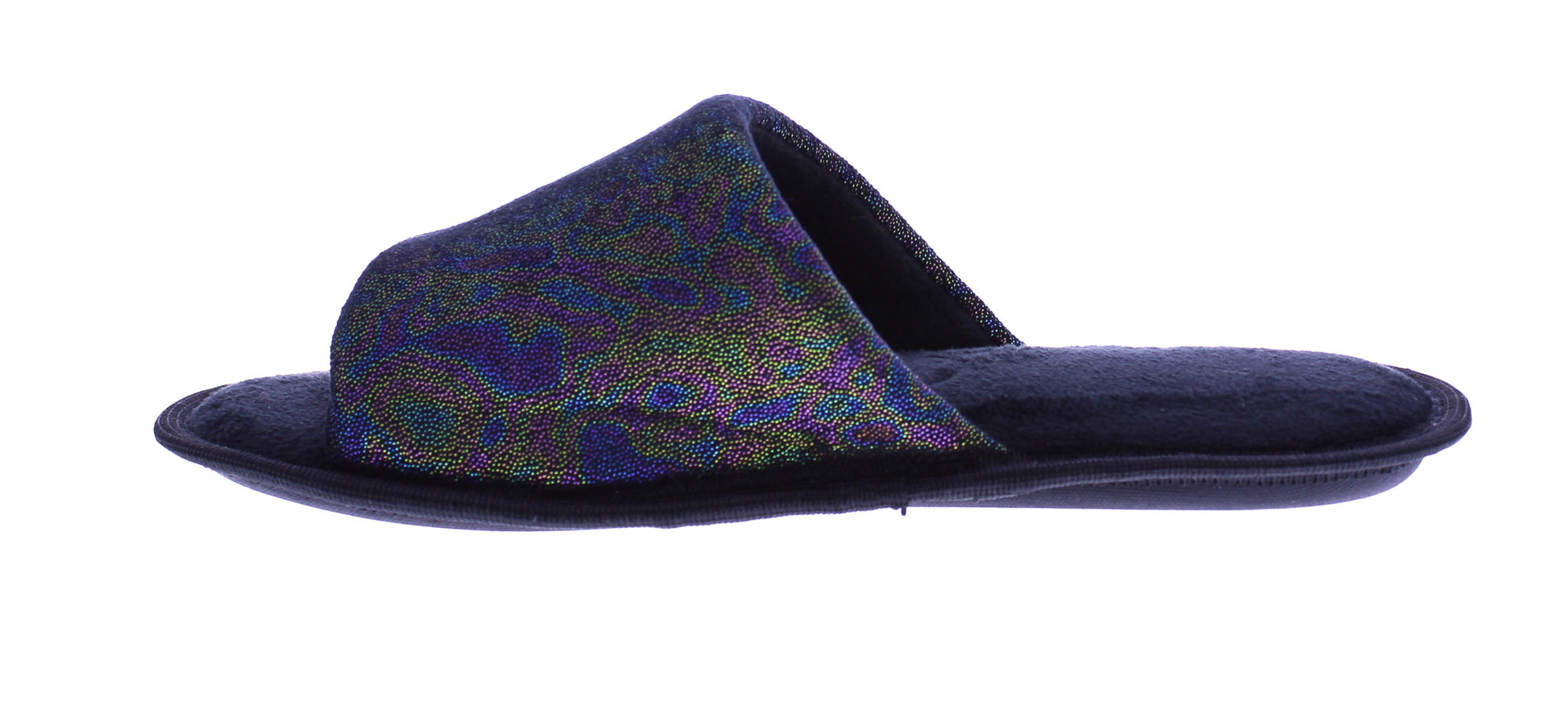 Women Iridescent Open Toe Slipper