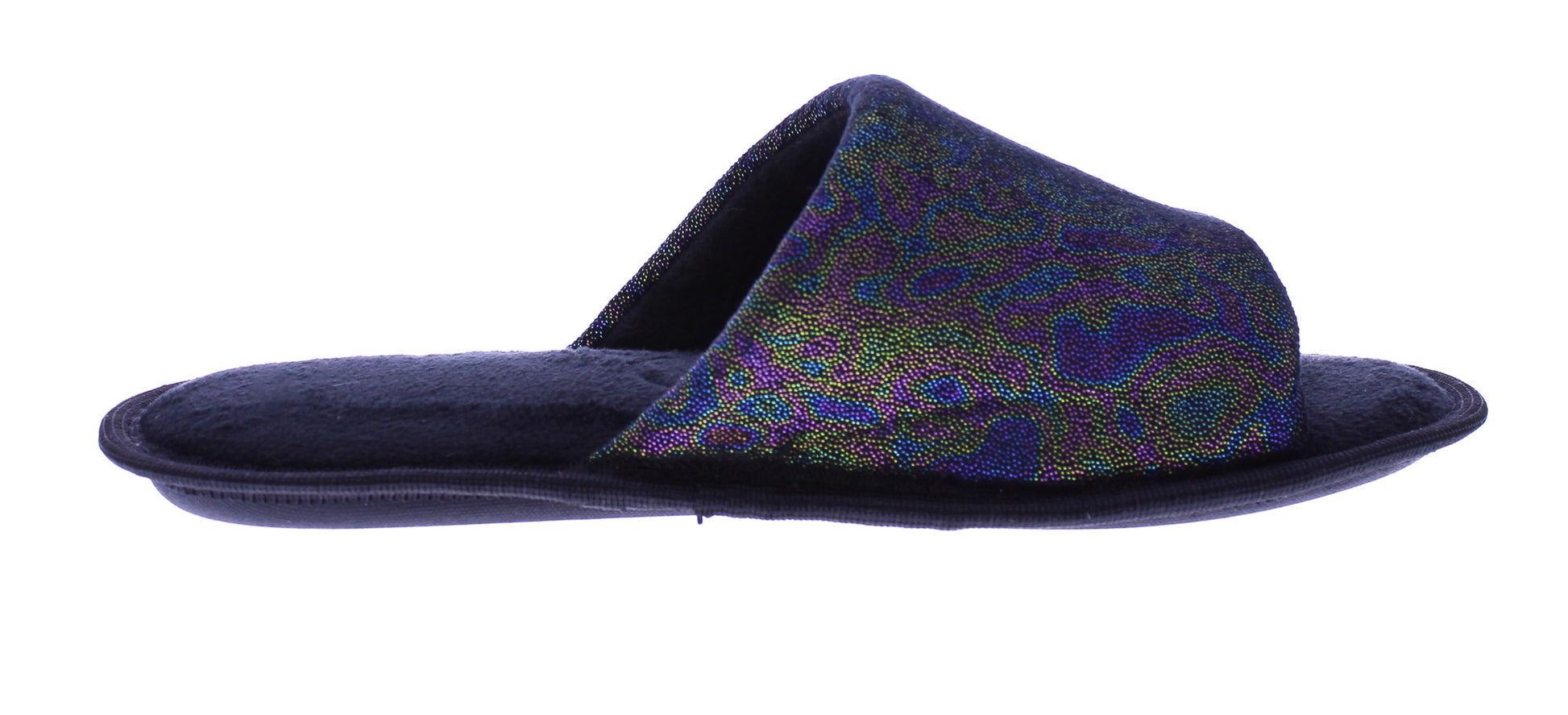 Women Iridescent Open Toe Slipper