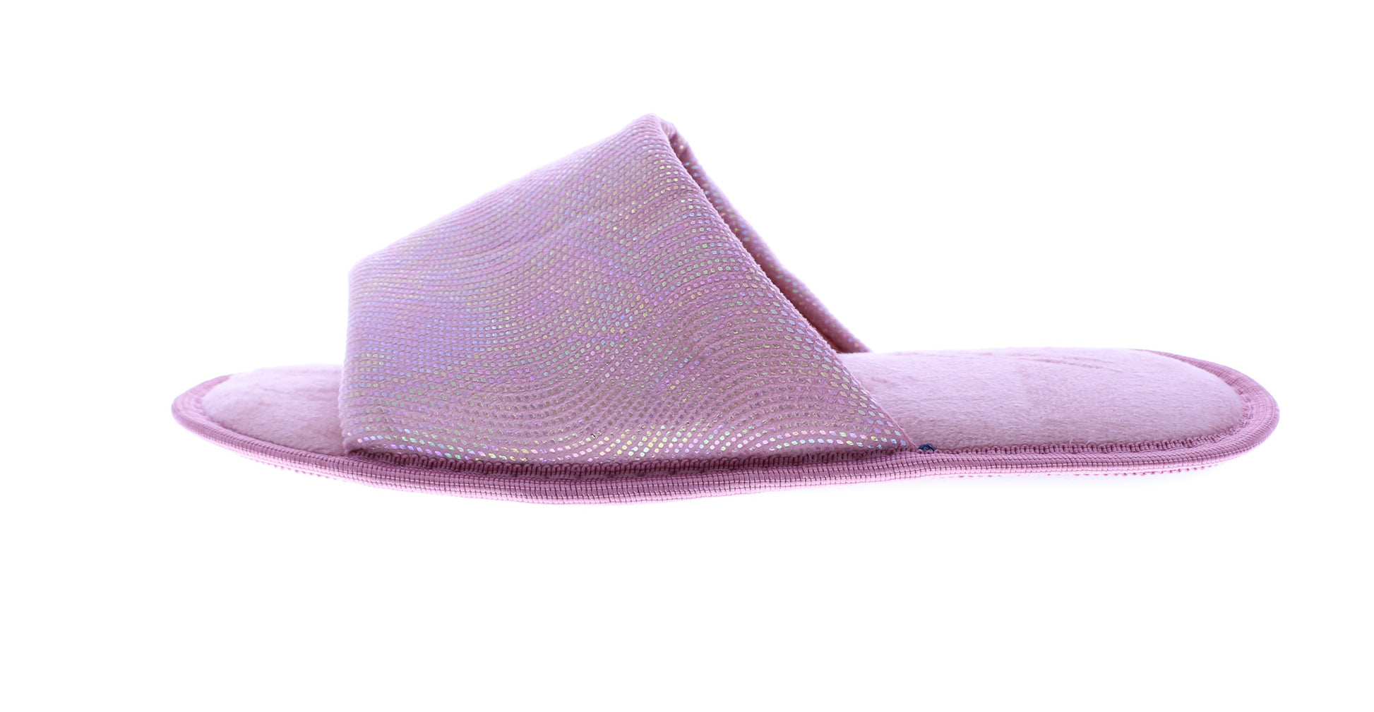 Women Iridescent Open Toe Slipper