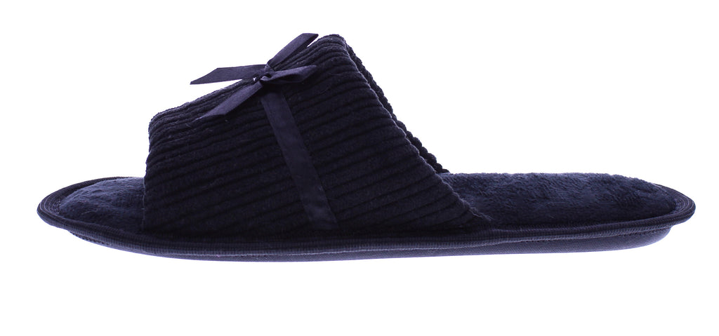 Women Quilted Open Toe Slipper