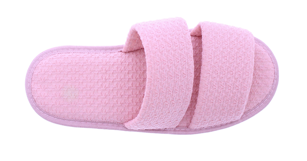 Women Double Band Open Toe Slipper