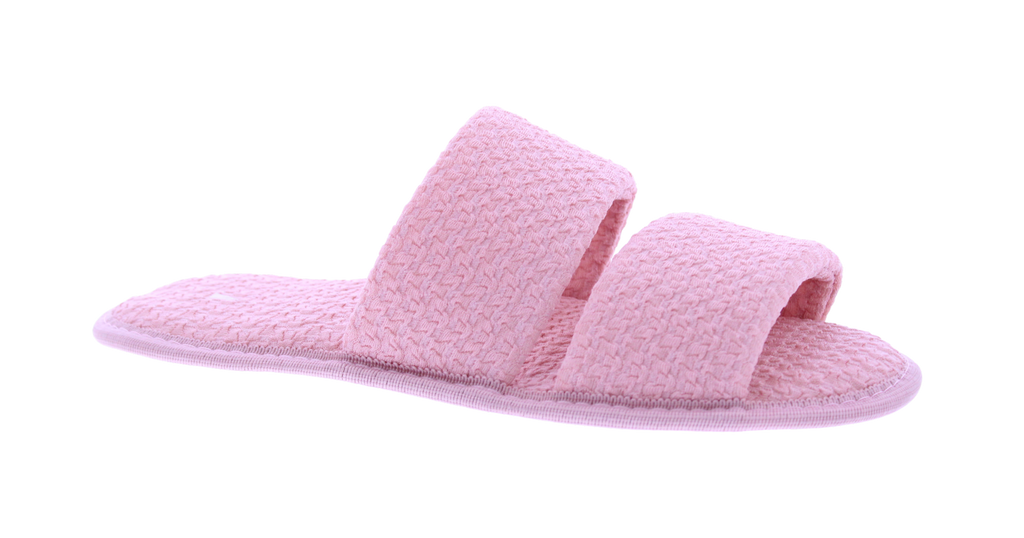 Women Double Band Open Toe Slipper