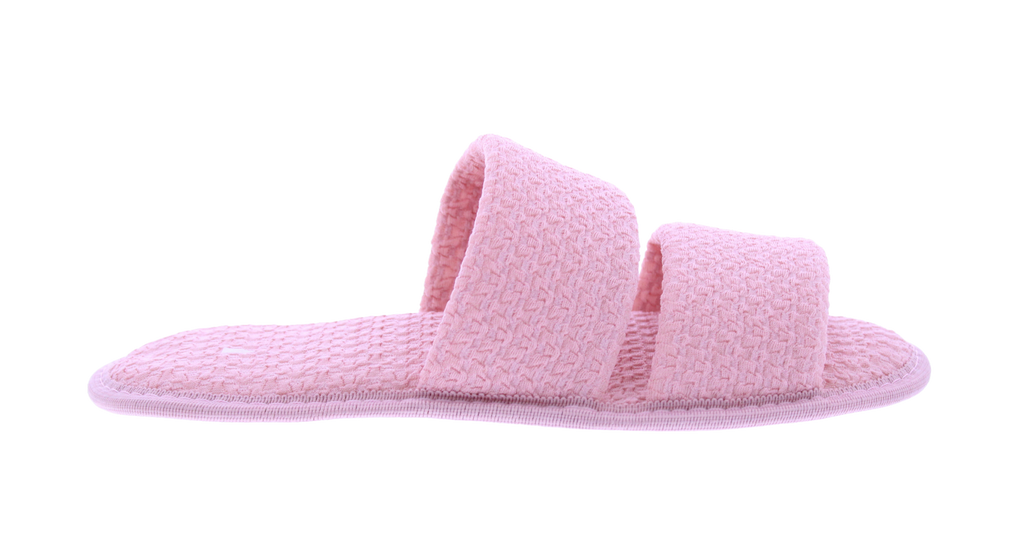 Women Double Band Open Toe Slipper