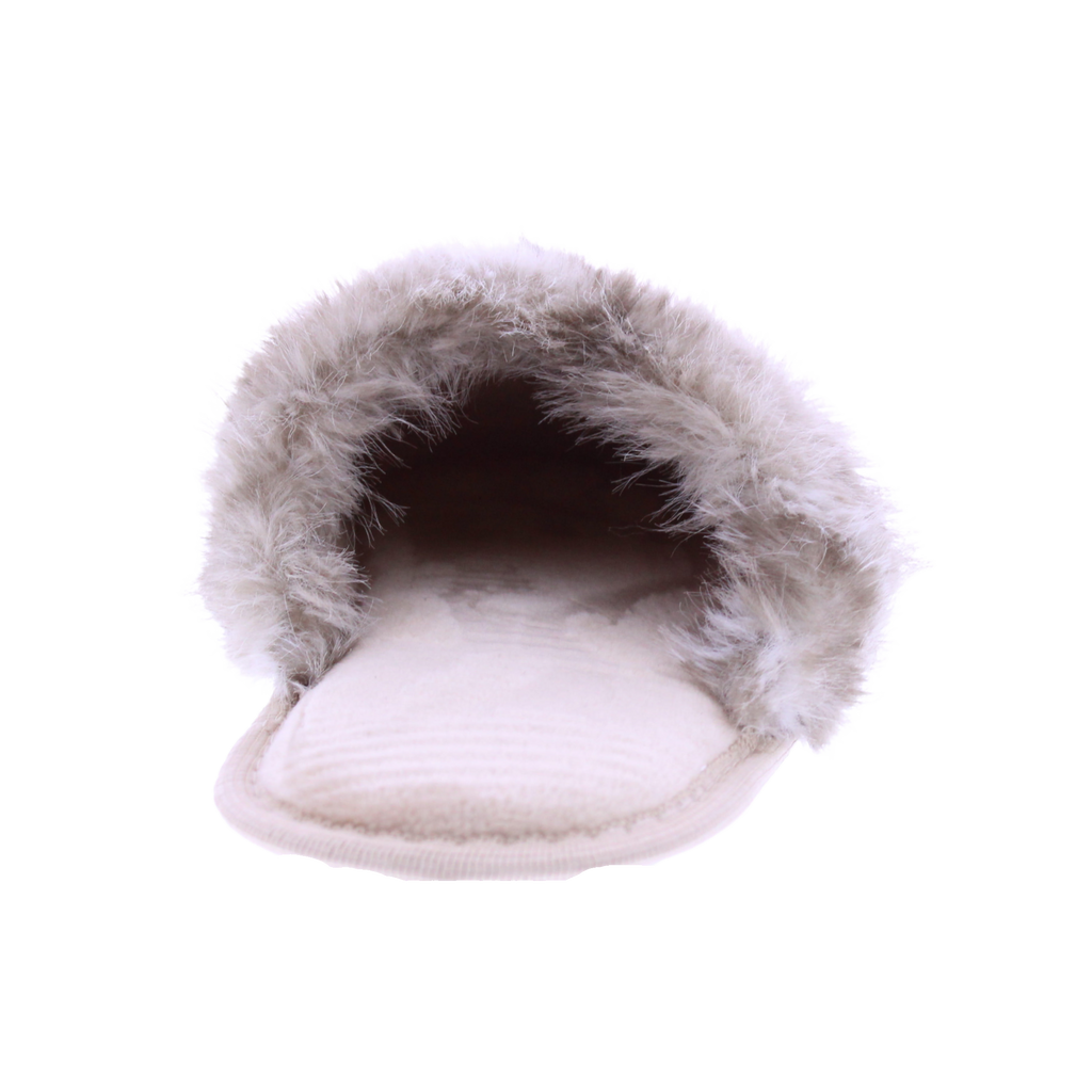 Women Plush Closed Toe Slipper