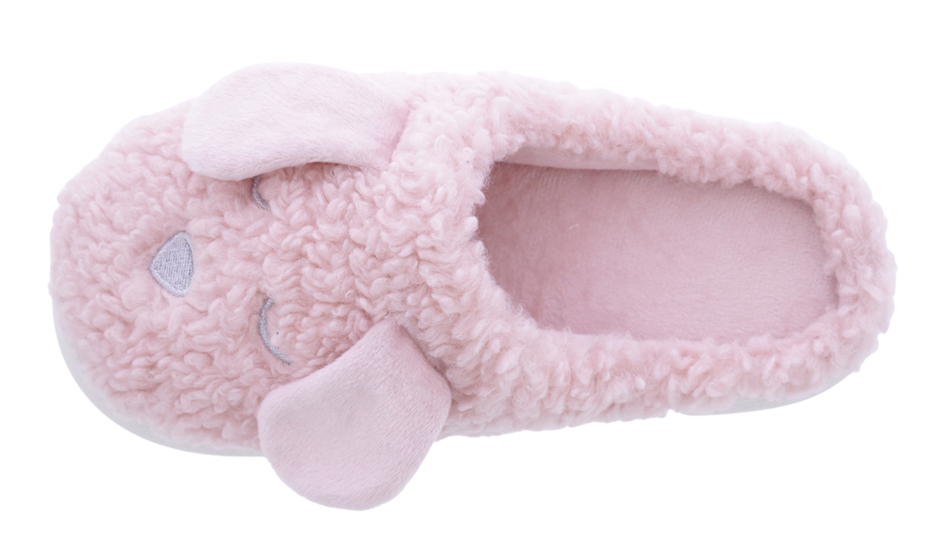 Women Dog Face Closed Toe Slipper