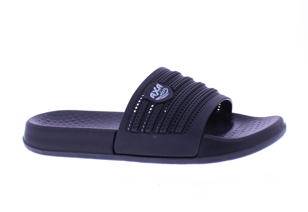 Women Ribbed Stripe Slide
