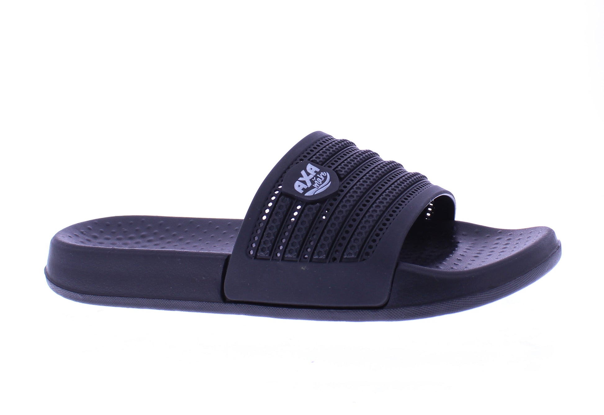 Women Ribbed Stripe Slide