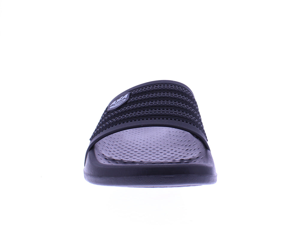 Women Ribbed Stripe Slide