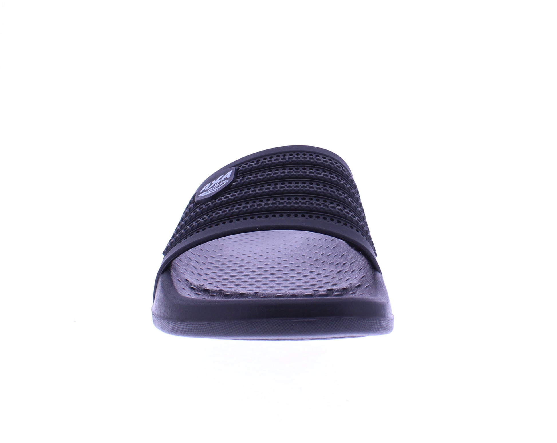 Women Ribbed Stripe Slide