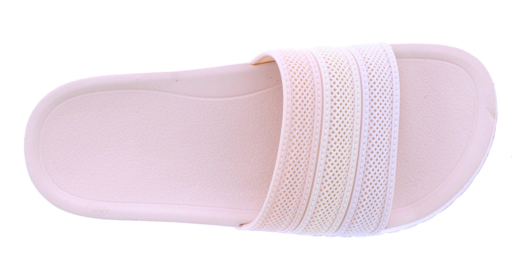 Women Tricolor Slide