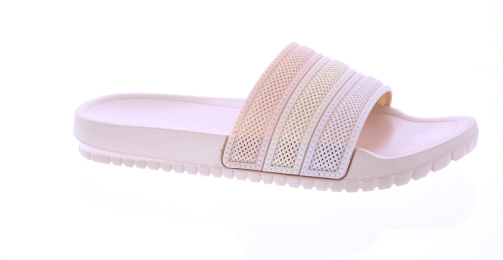 Women Tricolor Slide