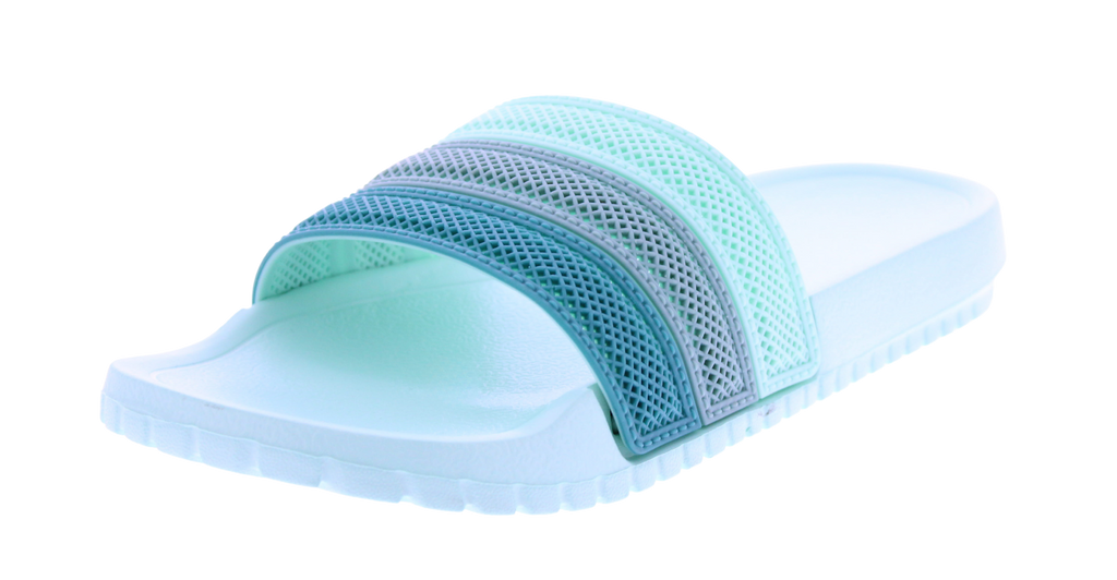 Women Tricolor Slide