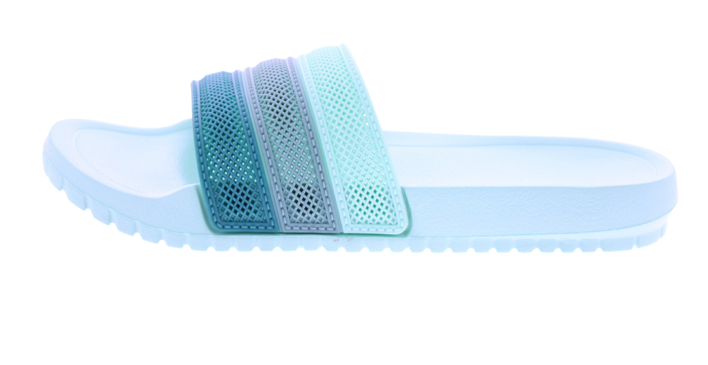 Women Tricolor Slide