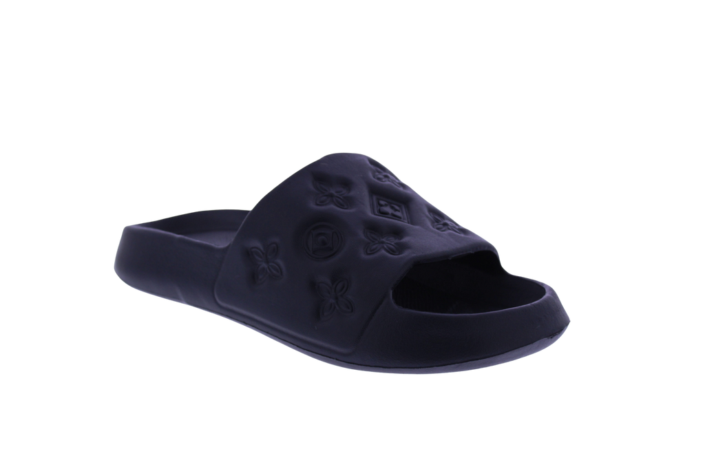 Women Embossed Slip on