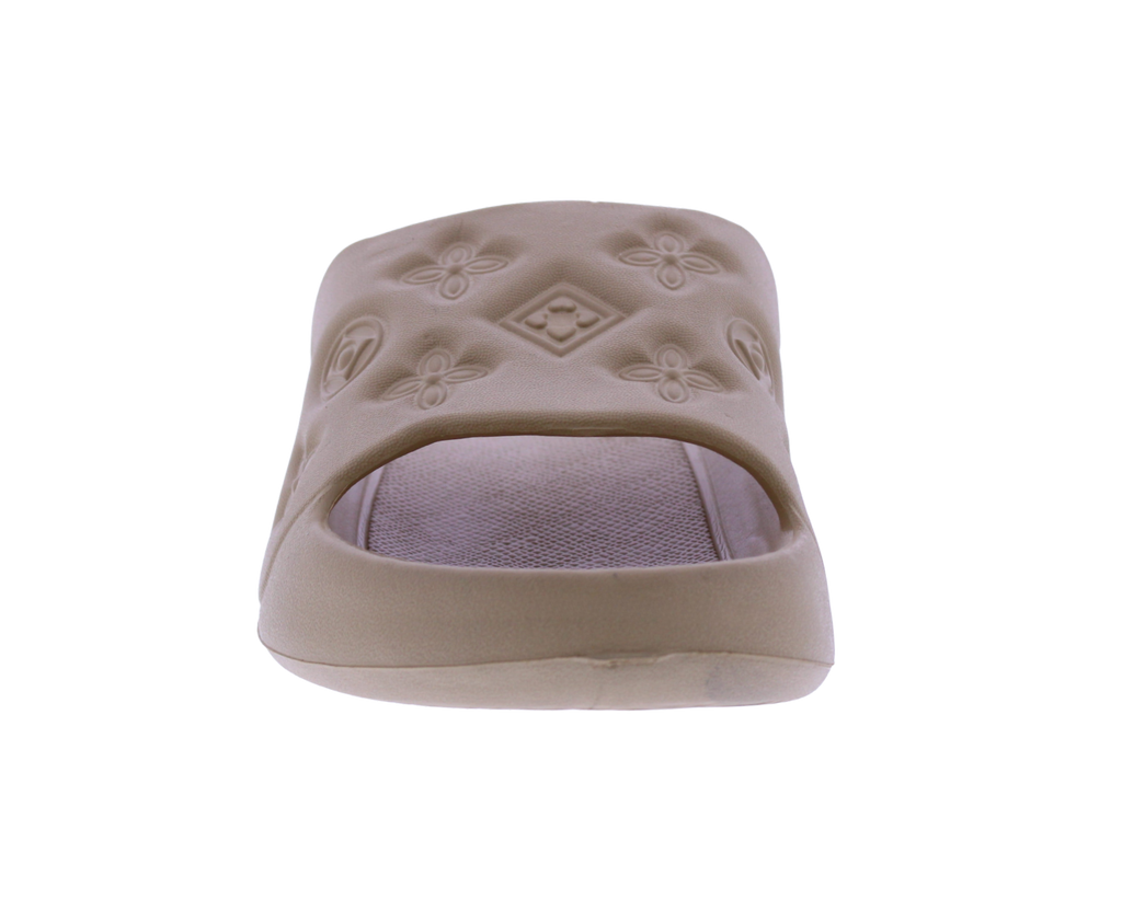 Women Embossed Slip on