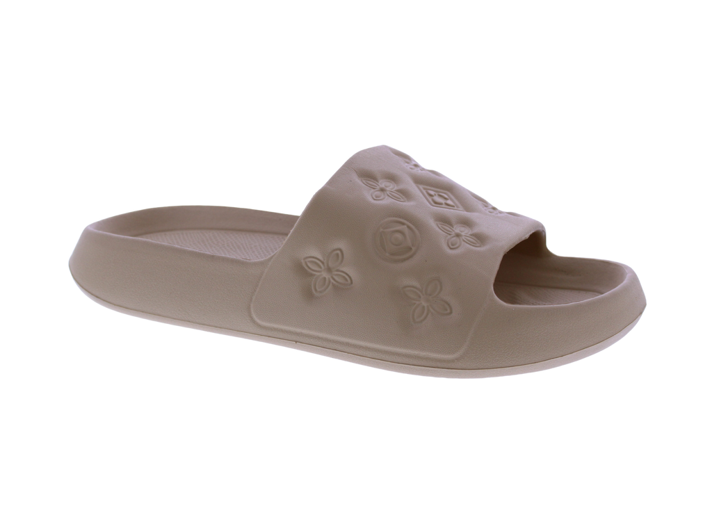 Women Embossed Slip on