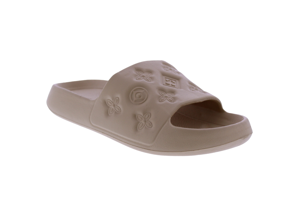 Women Embossed Slip on