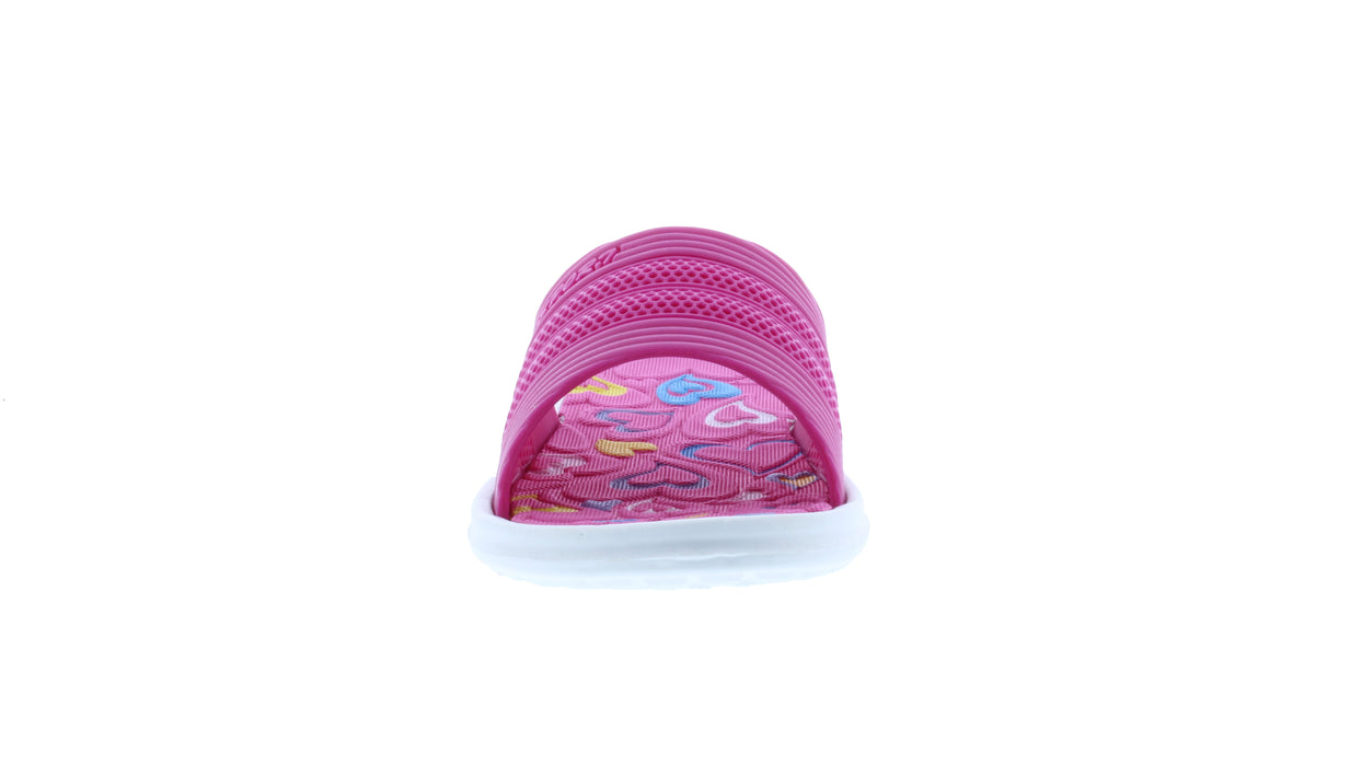 Women Rubber Slipper with Hearts
