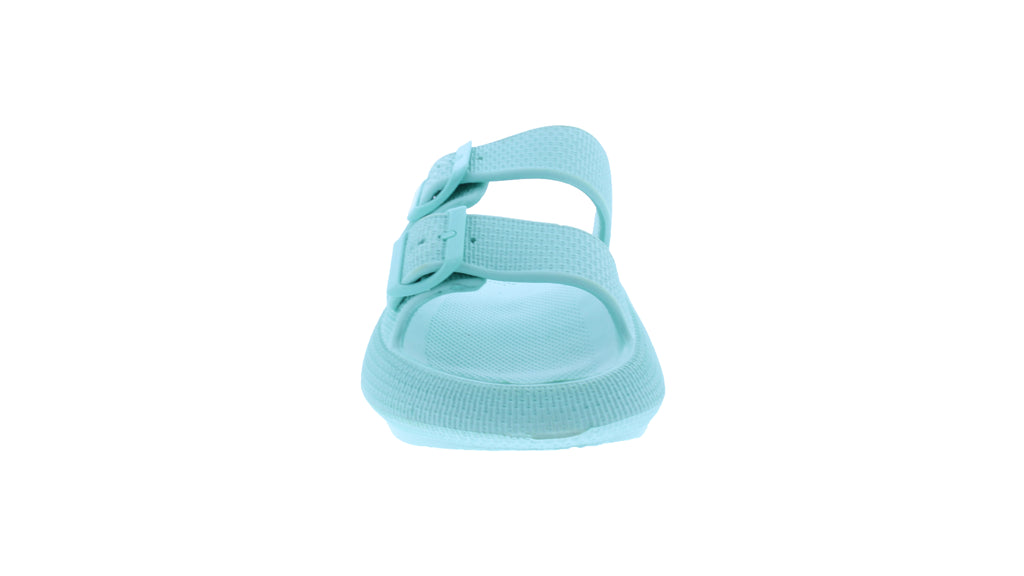 Women Double Strap Slide