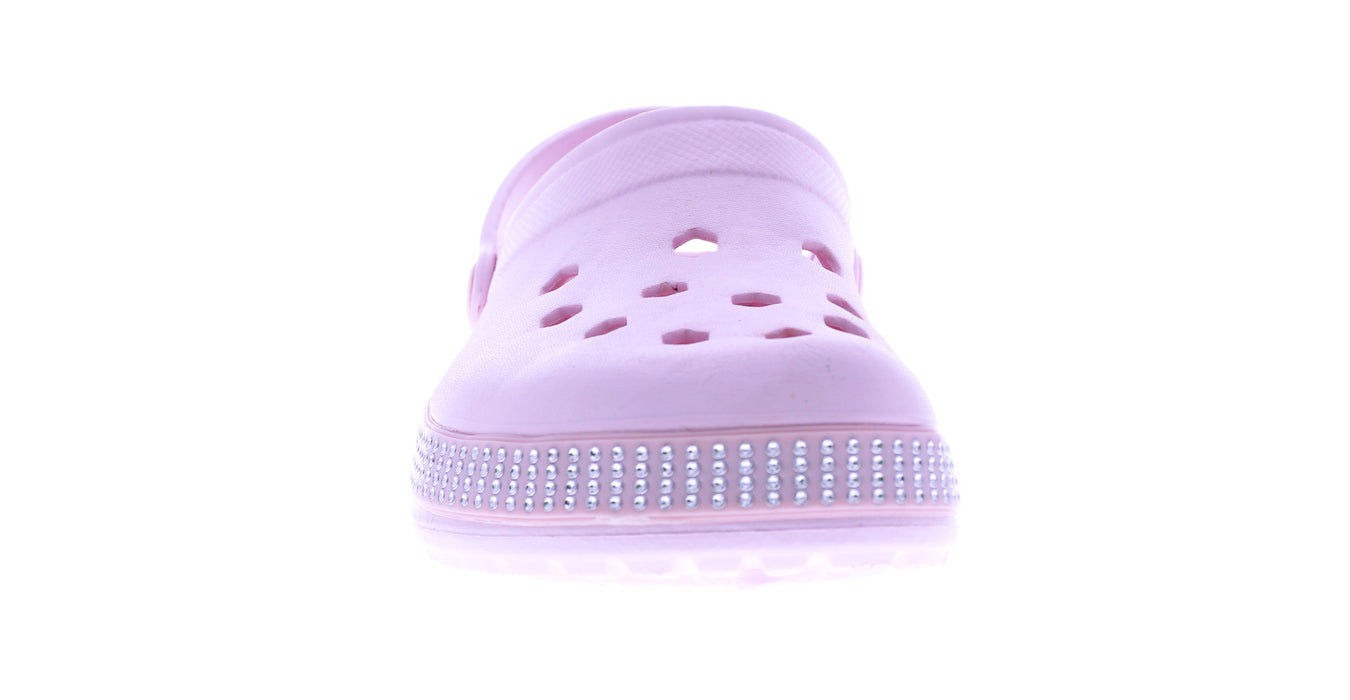 Women Clog with Rhinestone Band