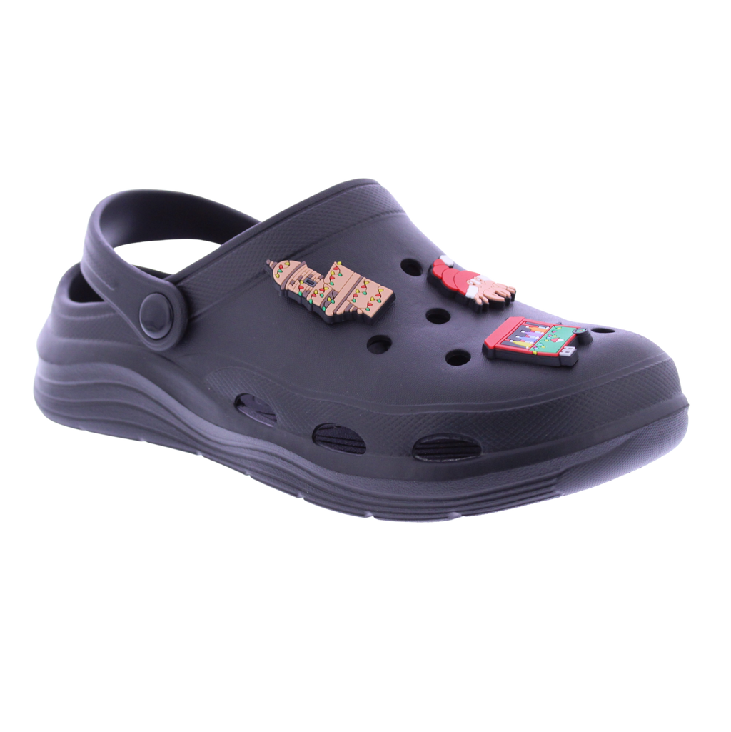 Women Puerto Rico Christmas Charm Clog