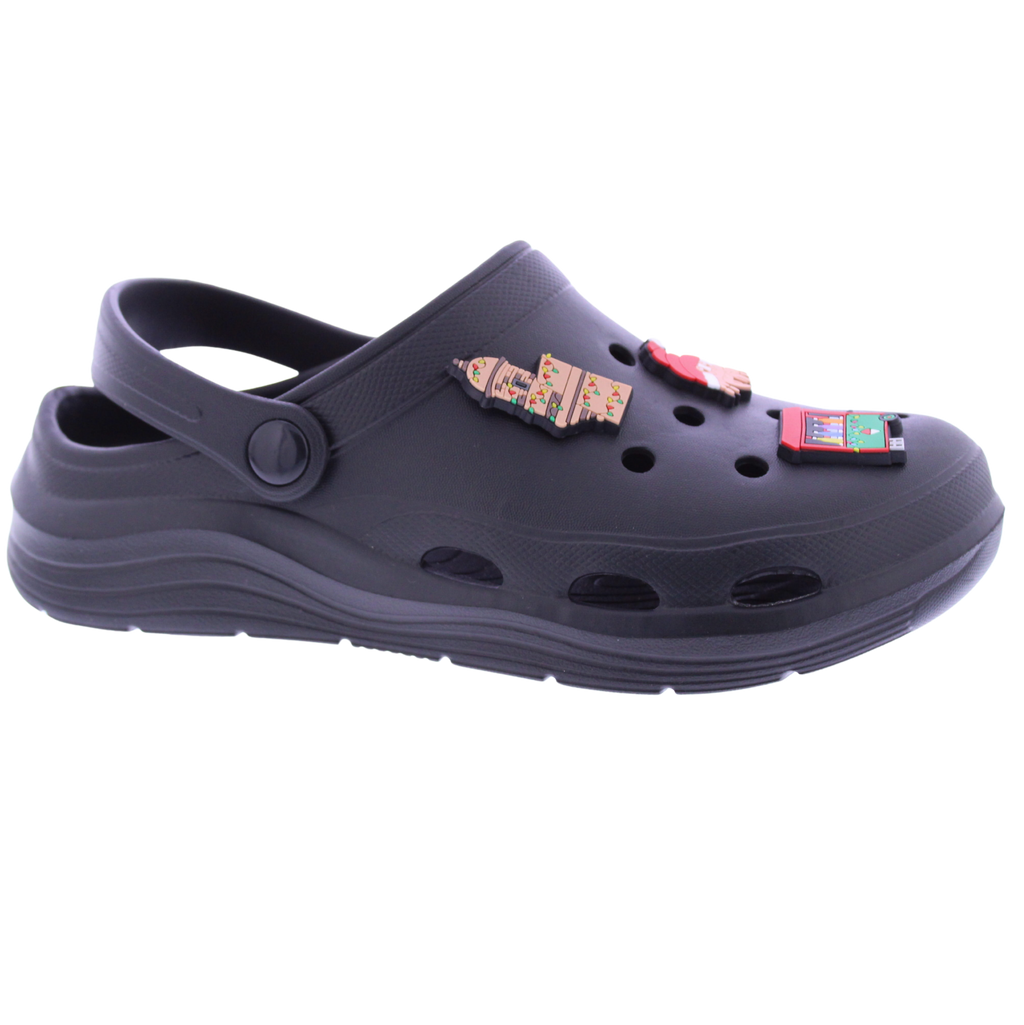 Women Puerto Rico Christmas Charm Clog