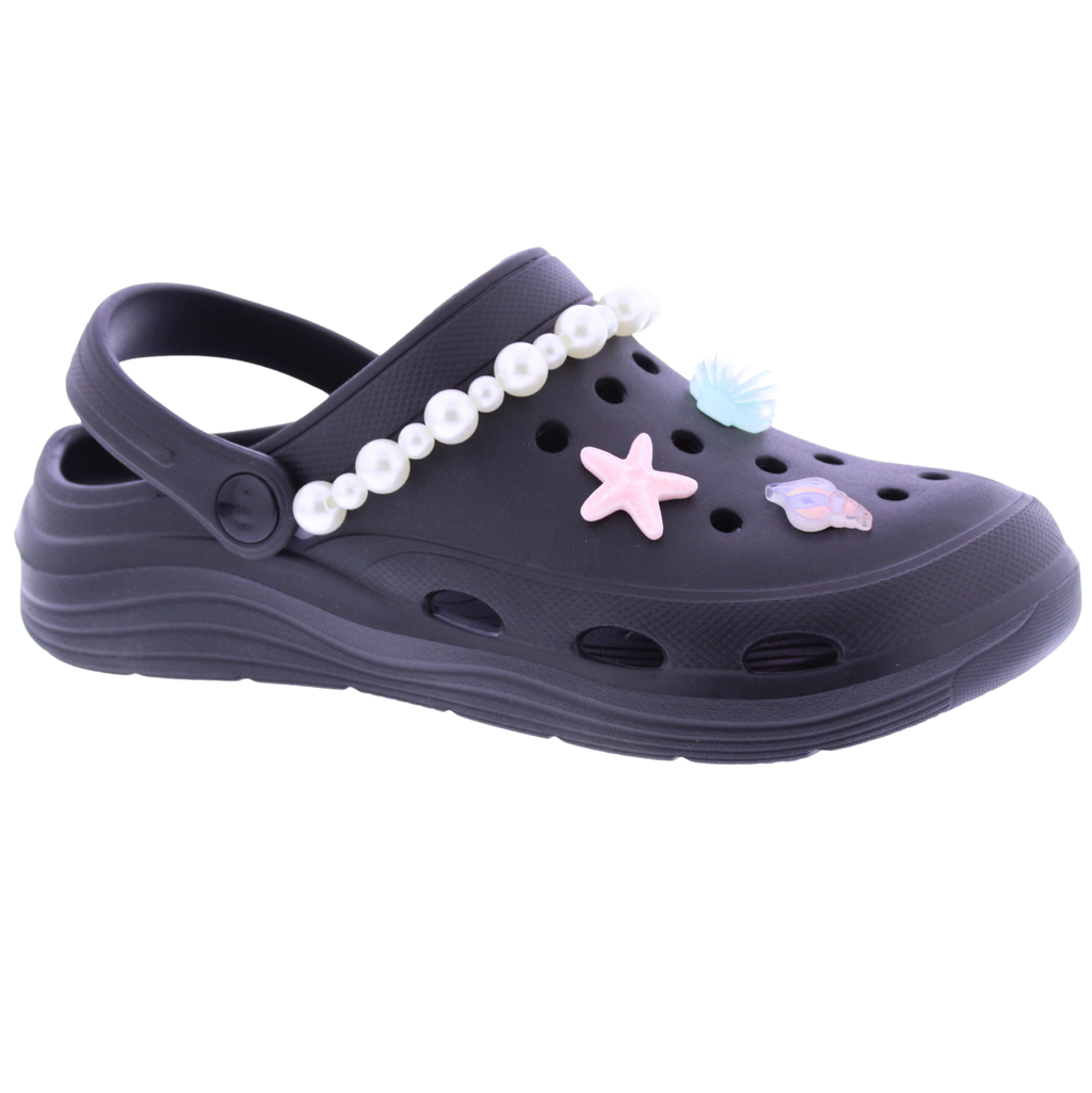 Women Clog with Sea Life Charms