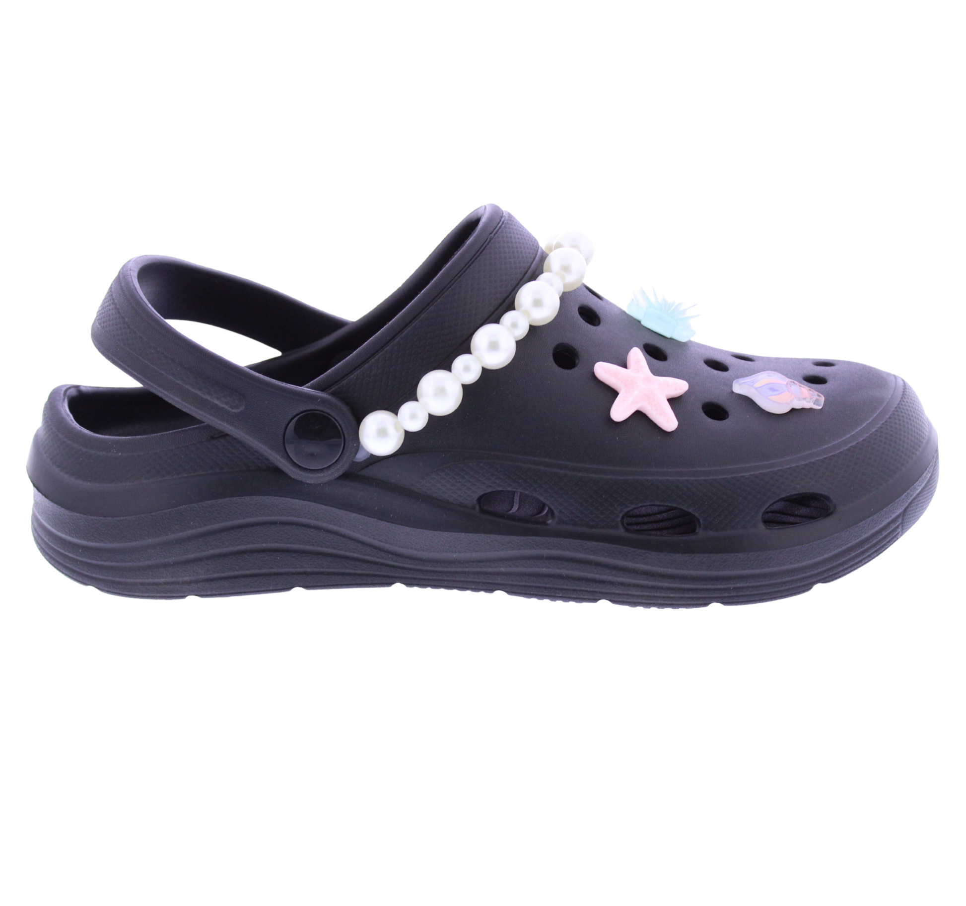 Women Clog with Sea Life Charms