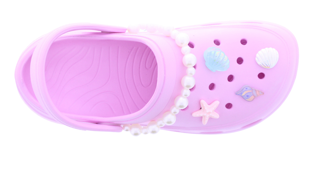 Women Clog with Sea Life Charms