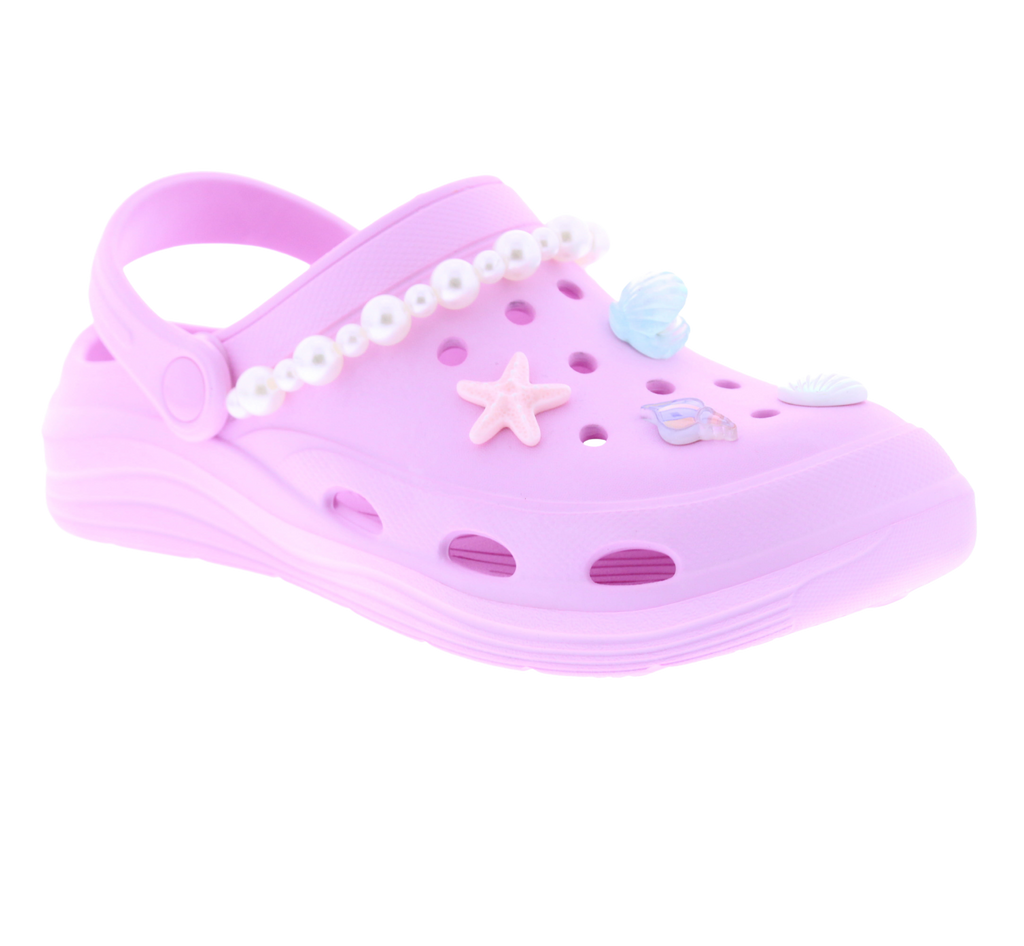 Women Clog with Sea Life Charms
