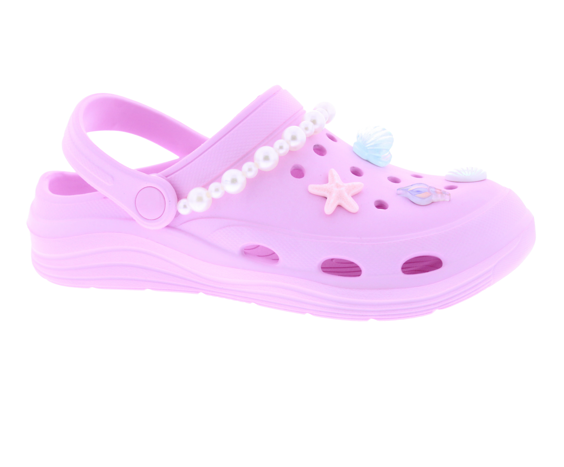 Women Clog with Sea Life Charms