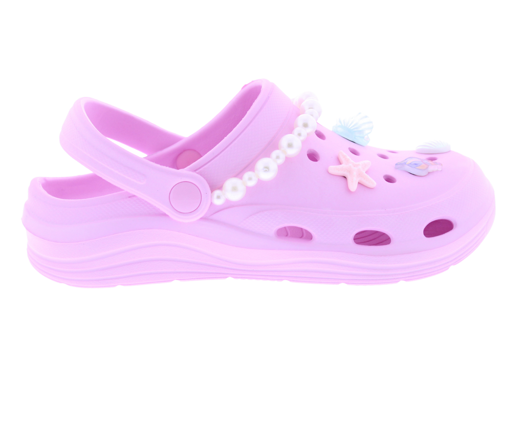 Women Clog with Sea Life Charms