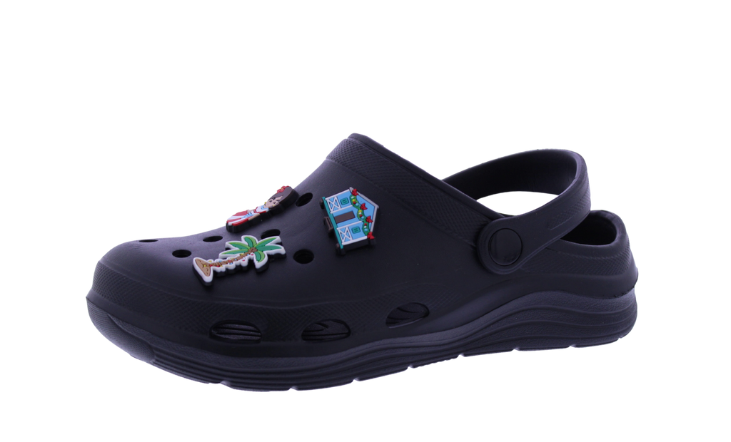Women Clog with Puerto Rico Charms