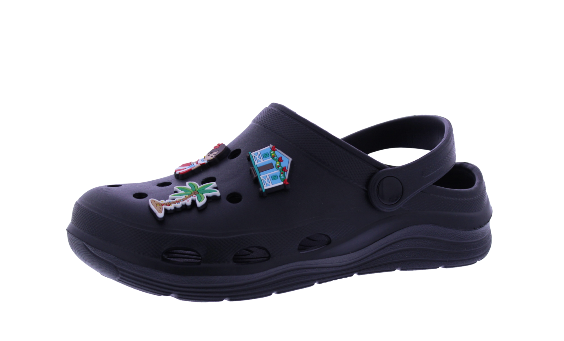 Women Clog with Puerto Rico Charms
