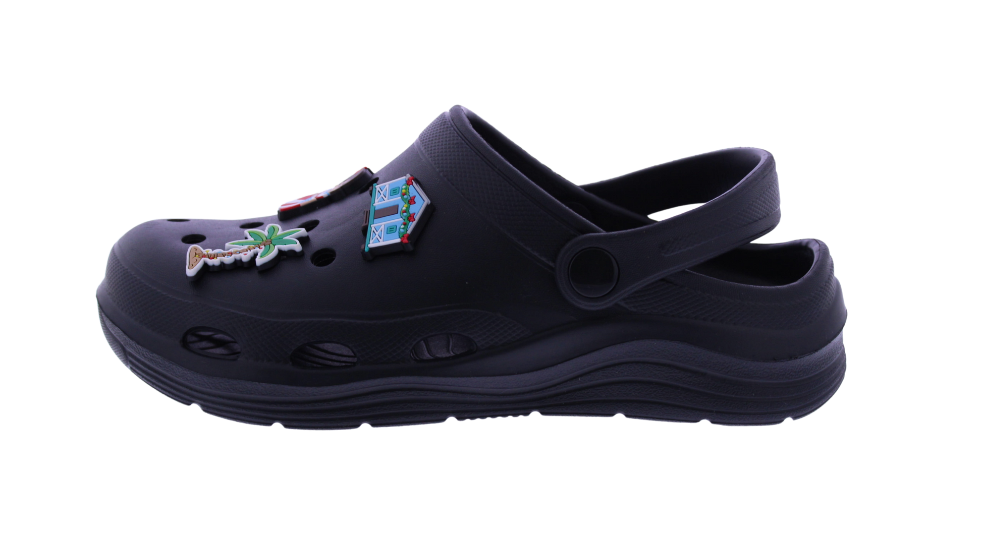 Women Clog with Puerto Rico Charms