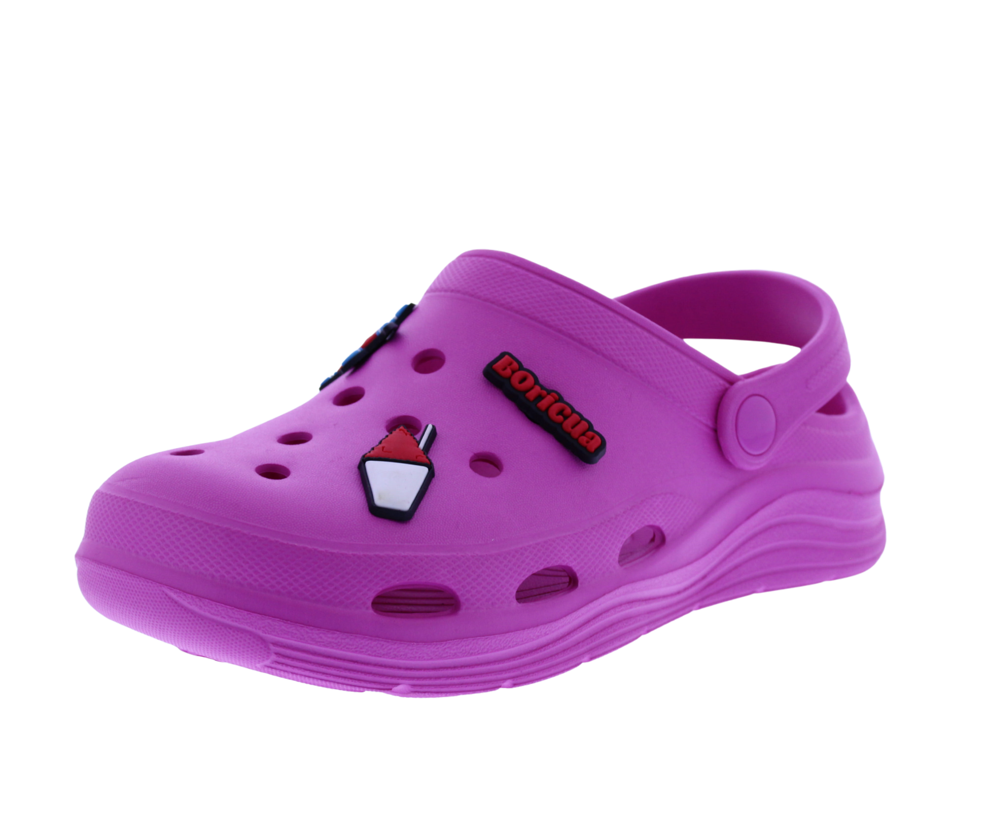 Women Clog with Puerto Rico Charms