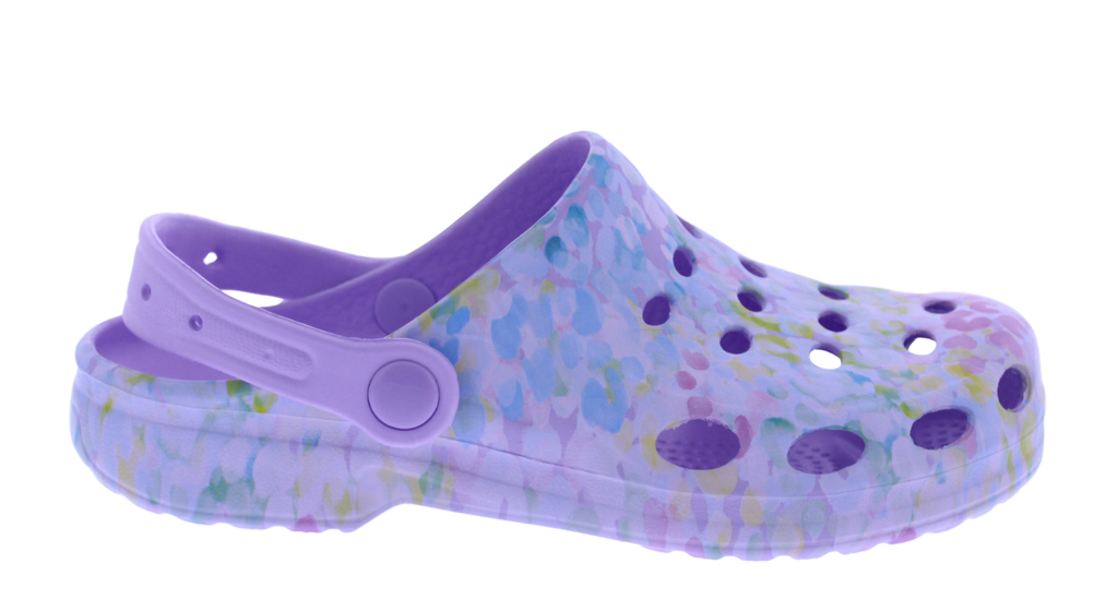 Women Flower Print Clog