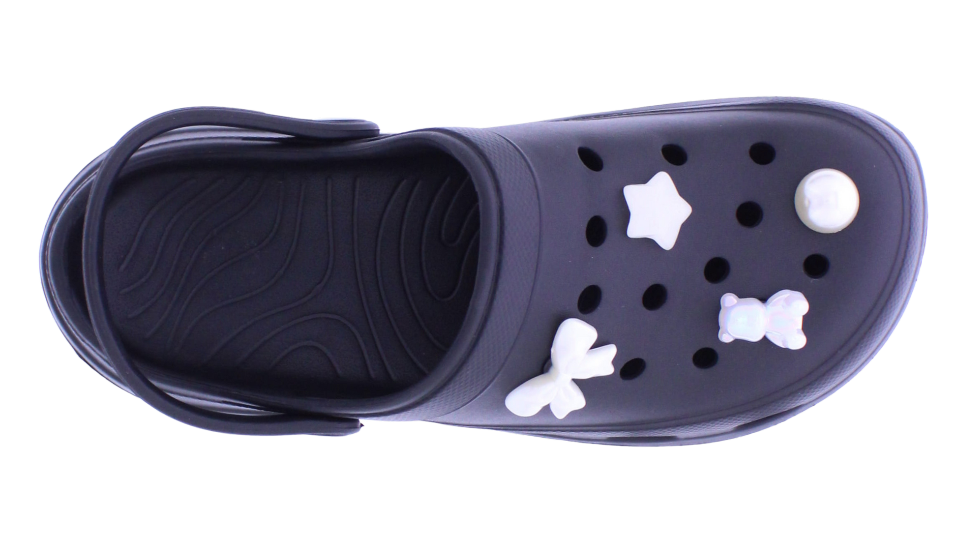 Women Clog with Chrome Charms