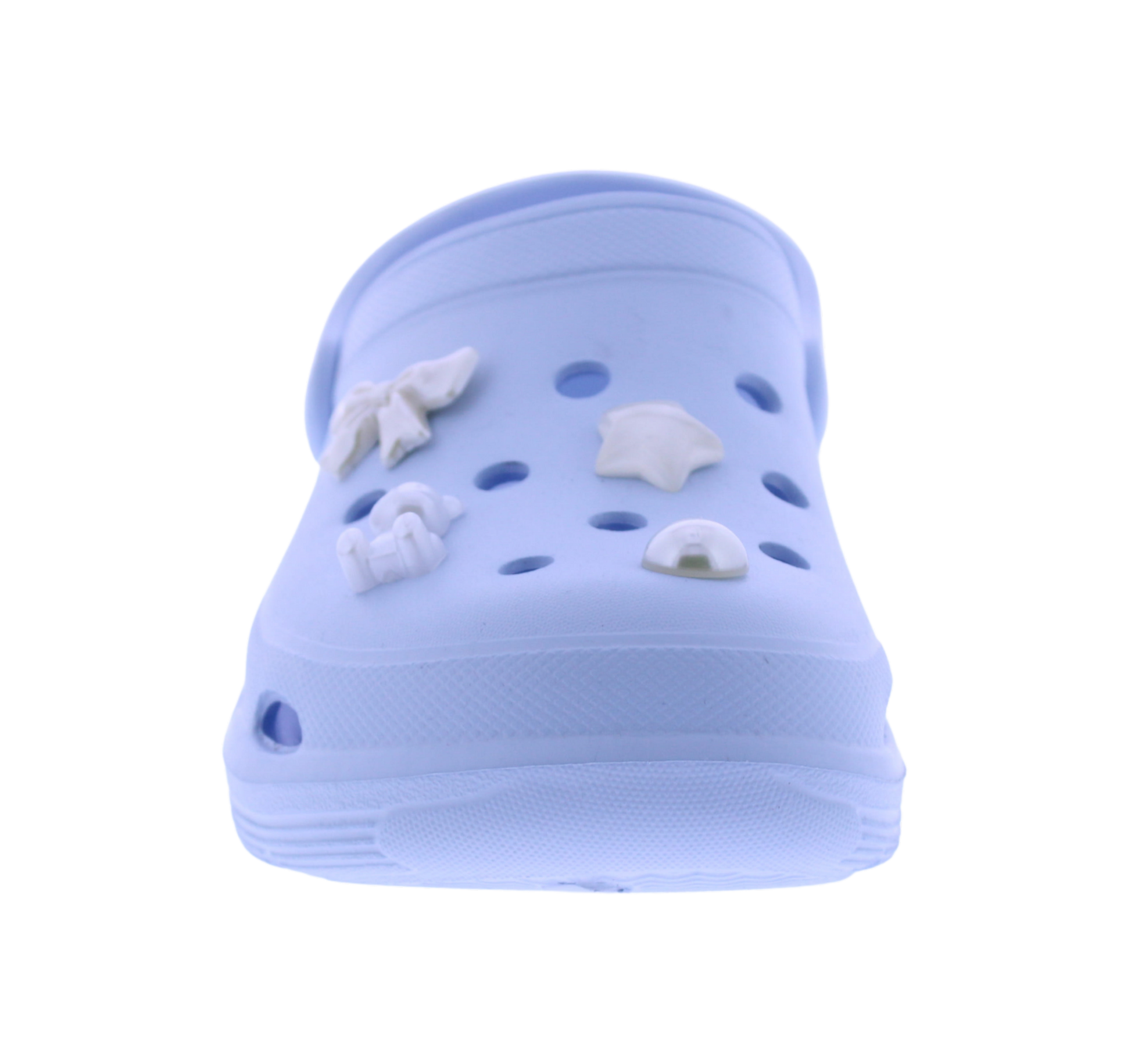 Women Clog with Chrome Charms